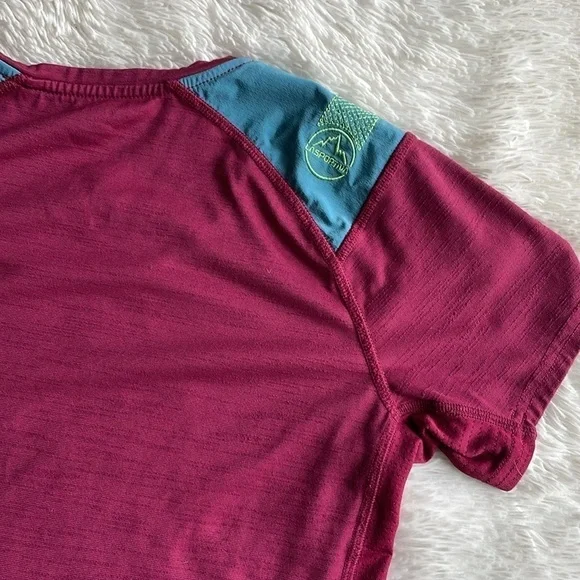 La Sportiva climbing hiking outdoor Compass T Shirt Womens small - Picture 4 of 9